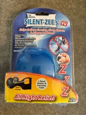 The Original Silent-Zee Nasal Dilator - Blue